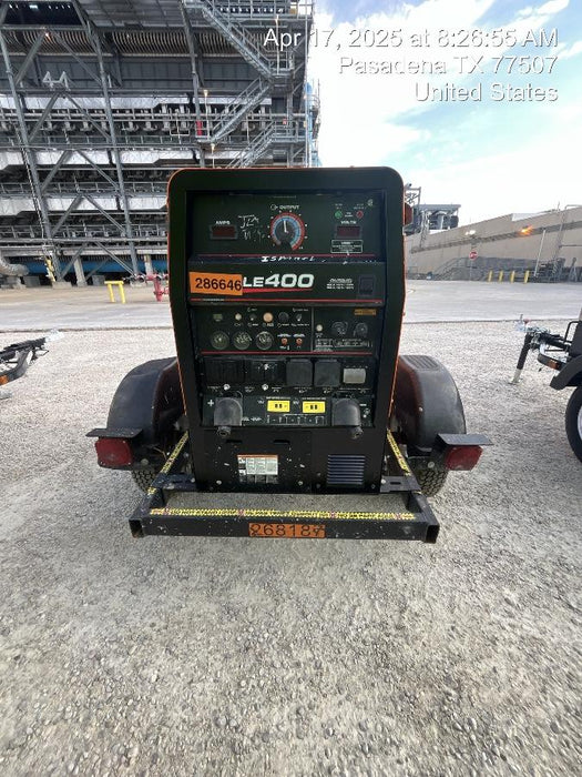 2022 Lincoln Electric LE400 Kubota V1505, Trlr, Cable Rack, Light Kit, ES Decals, T3