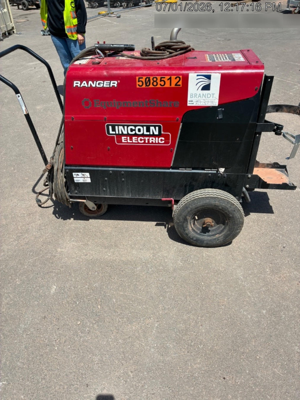2025 LINCOLN ELECTRIC Ranger 305 LPG