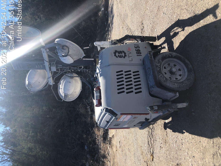 2018 Wacker Neuson LTV6L-MH Wacker Neuson LTV6L Mobile Light Tower w/Fuel Level Sensor Installed