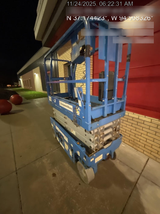 2020 Genie GS-1930 Solid Non Marking Tires, Beacon, Folding rails with half height swing gate