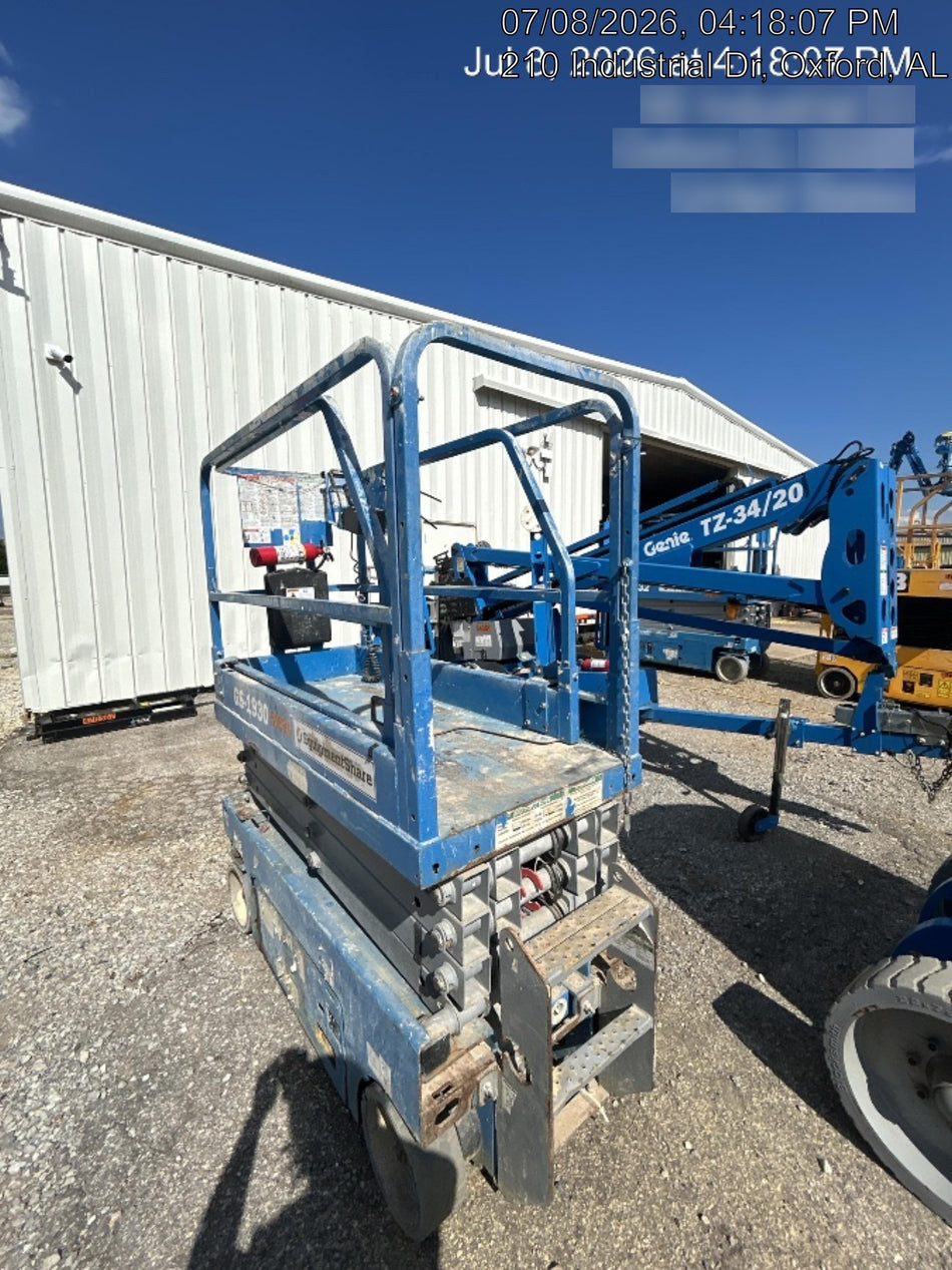 2019 Genie GS-1930 Fixed Rails with Chain Entry