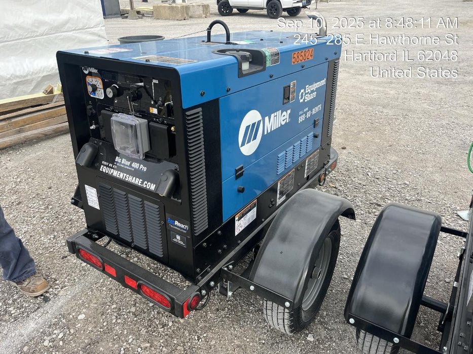 2025 MILLER ELECTRIC BIG BLUE 400
