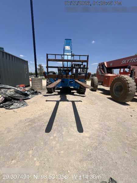 2017 Genie GTH-1056 Genie GTH1056, Solid Tires, 60" carriage, Open ROPS