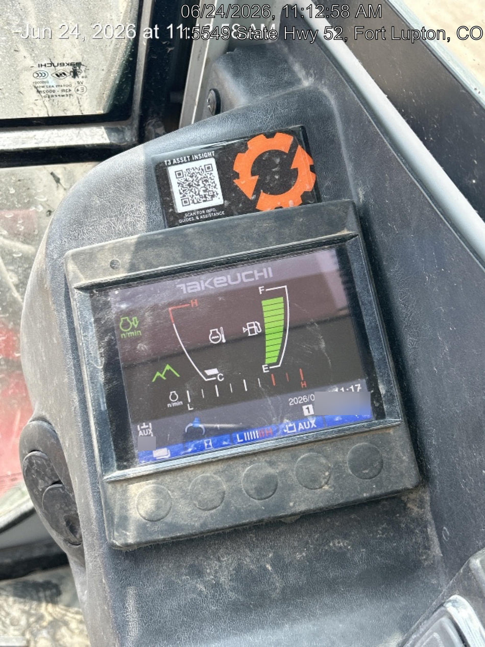 2022 TAKEUCHI TB250-2CR