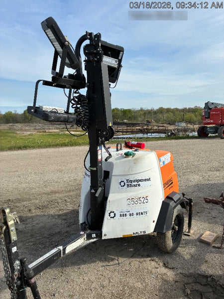 2023 Generac MLT2 Diesel, Flex Switch 120V Input, Powerzone Controller, (4) 320W LED Lights, 4kW Generator, 39.9 Gal Fuel Tank, 2" Ball, T3