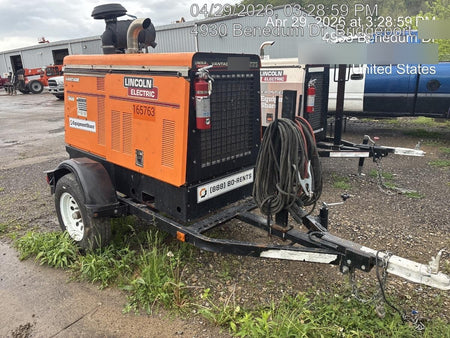 2021 Lincoln Electric Vantage 549X Ready Pak 3, ORANGE (includes trailer, cable rack, fender light kit)