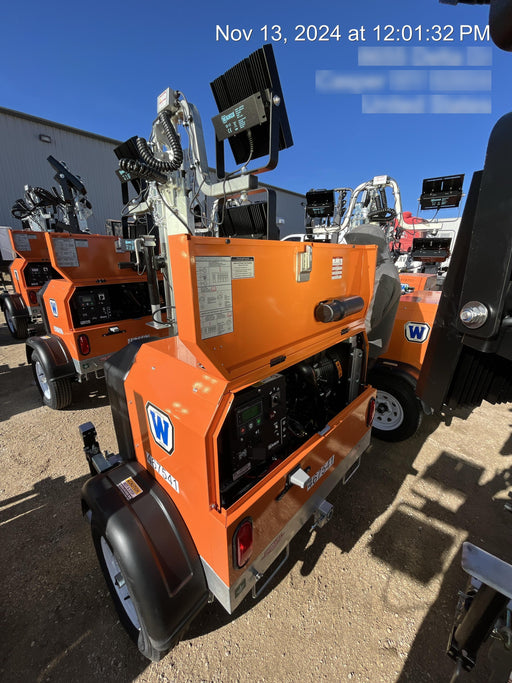 2024 Wanco WLTT-4MM4K Diesel, Deep Sea Controller, Shore Power Plug, Auto Start, (4) 350W LED Floodlights, 4kW Generator, 60 Gal Fuel Tank, 2" Ball, T3