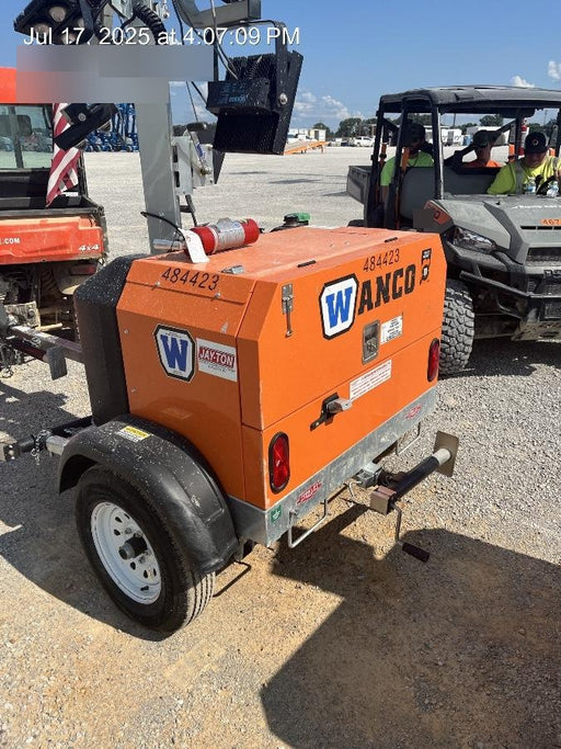2024 Wanco WLTT-4MM4K Diesel, Mitsubishi L2E, 9.0HP @1800 rpm, Deep Sea Controller, Shore Power Plug, Auto Start, (4) 350W LED Floodlights, 4kW Generator, 60 Gal Fuel Tank, 2" Ball, T3