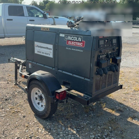 2021 Lincoln Electric Dual Maverick 200/200X Ready Pak 3, Includes Trailer, Cable Rack, Fender Light Kit