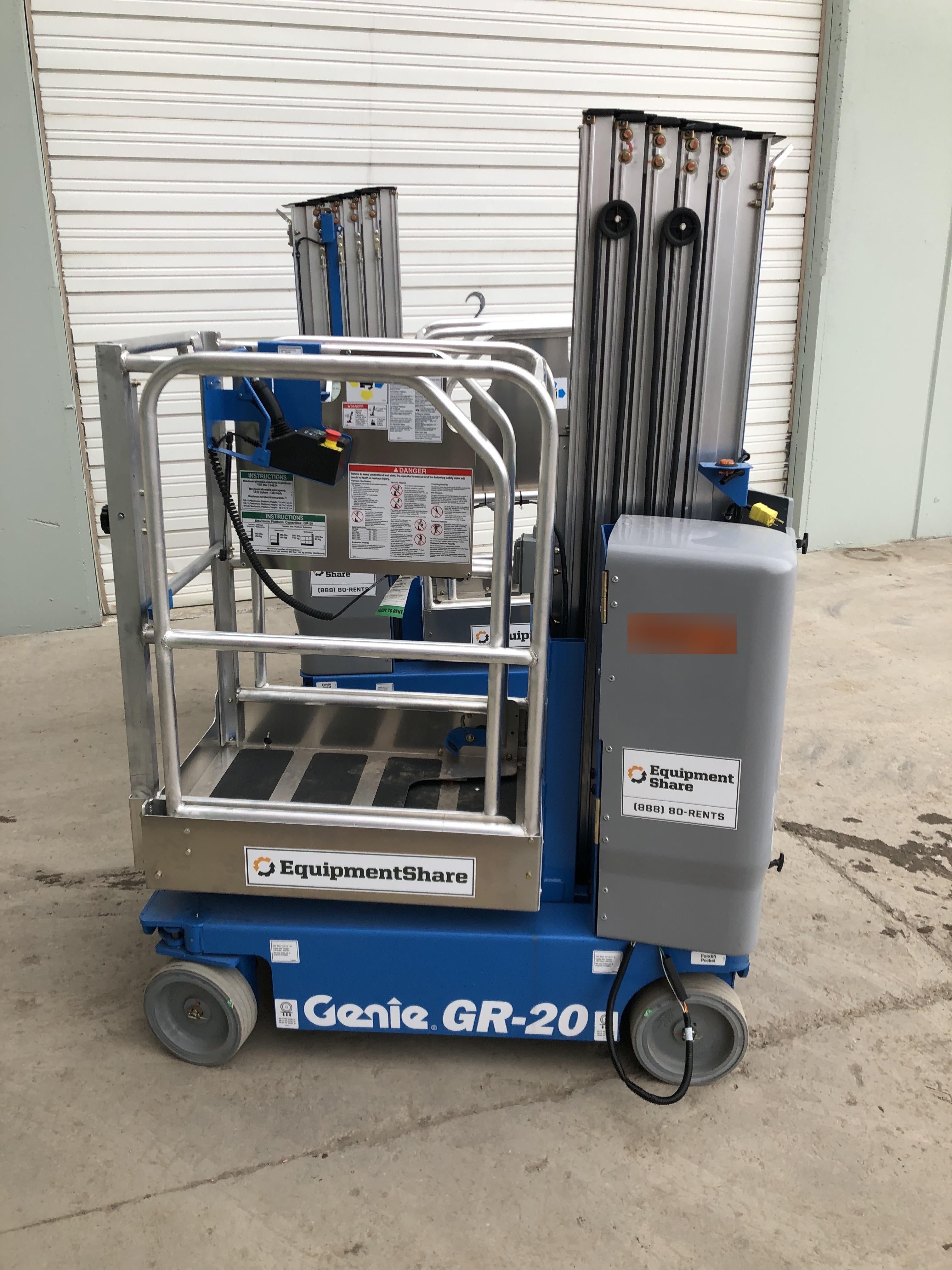 2019 GENIE GR-20