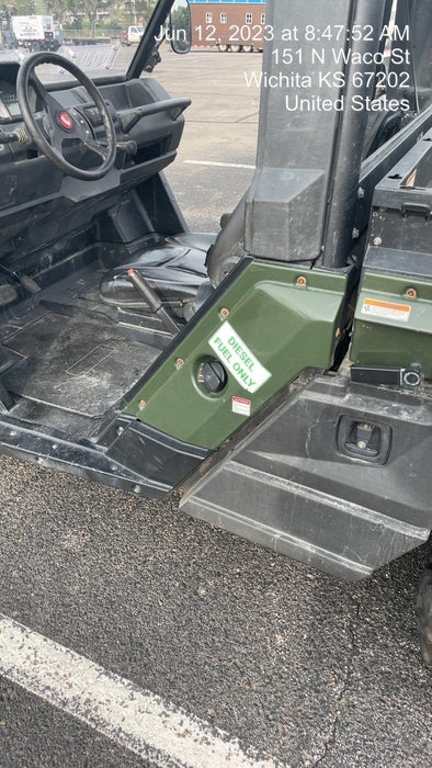 2021 Yanmar YU1000 Canopy, Steel Wheel, Poly WindShield, Beacon, Backup Alarm