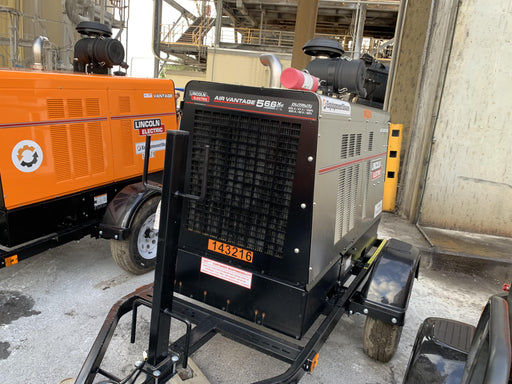 2021 Lincoln Electric Air Vantage 566 Air Vantage 566X Ready Pak 3 (includes trailer, cable rack, fender light kit); no telematics