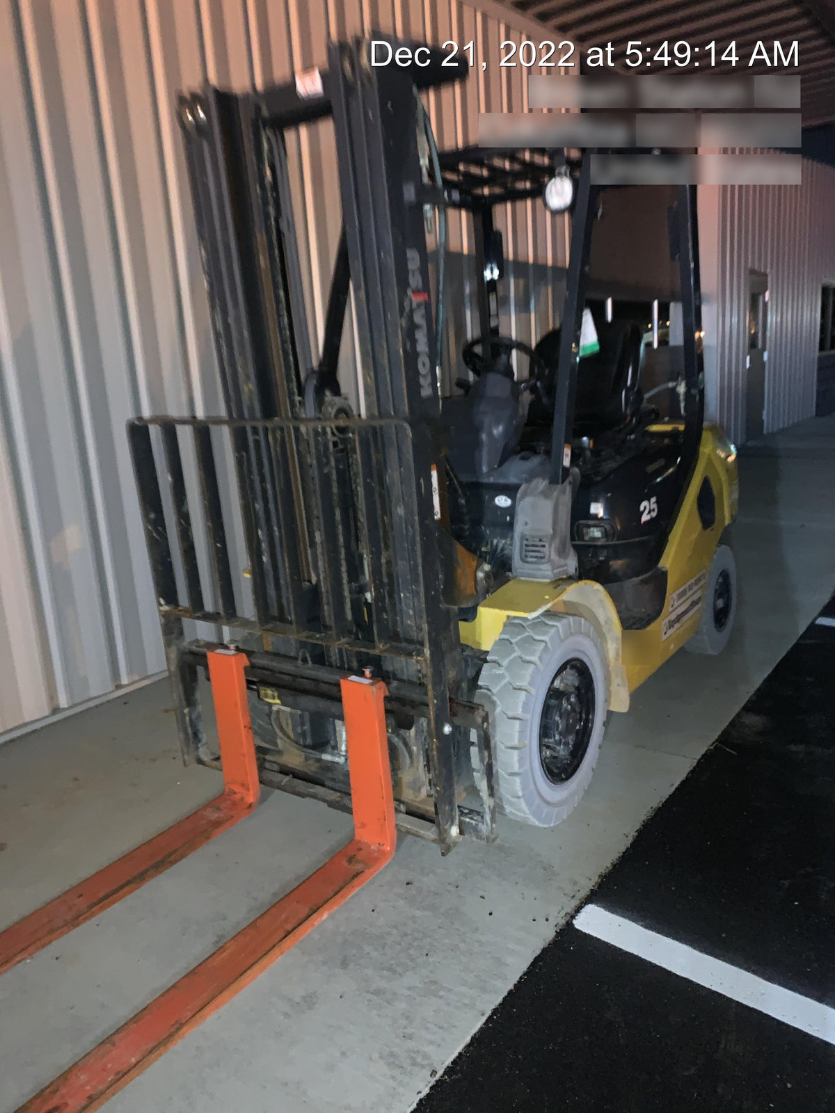 2018 KOMATSU FG25HT-16
