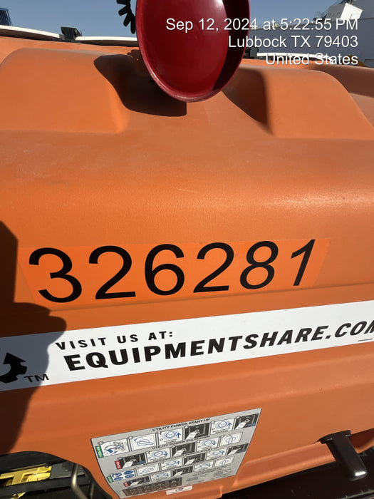 2023 Generac MLT2 Diesel, Flex Switch 120V Input, Powerzone Controller, (4) 320W LED Lights, 4kW Generator, 39.9 Gal Fuel Tank, 2" Ball, T3