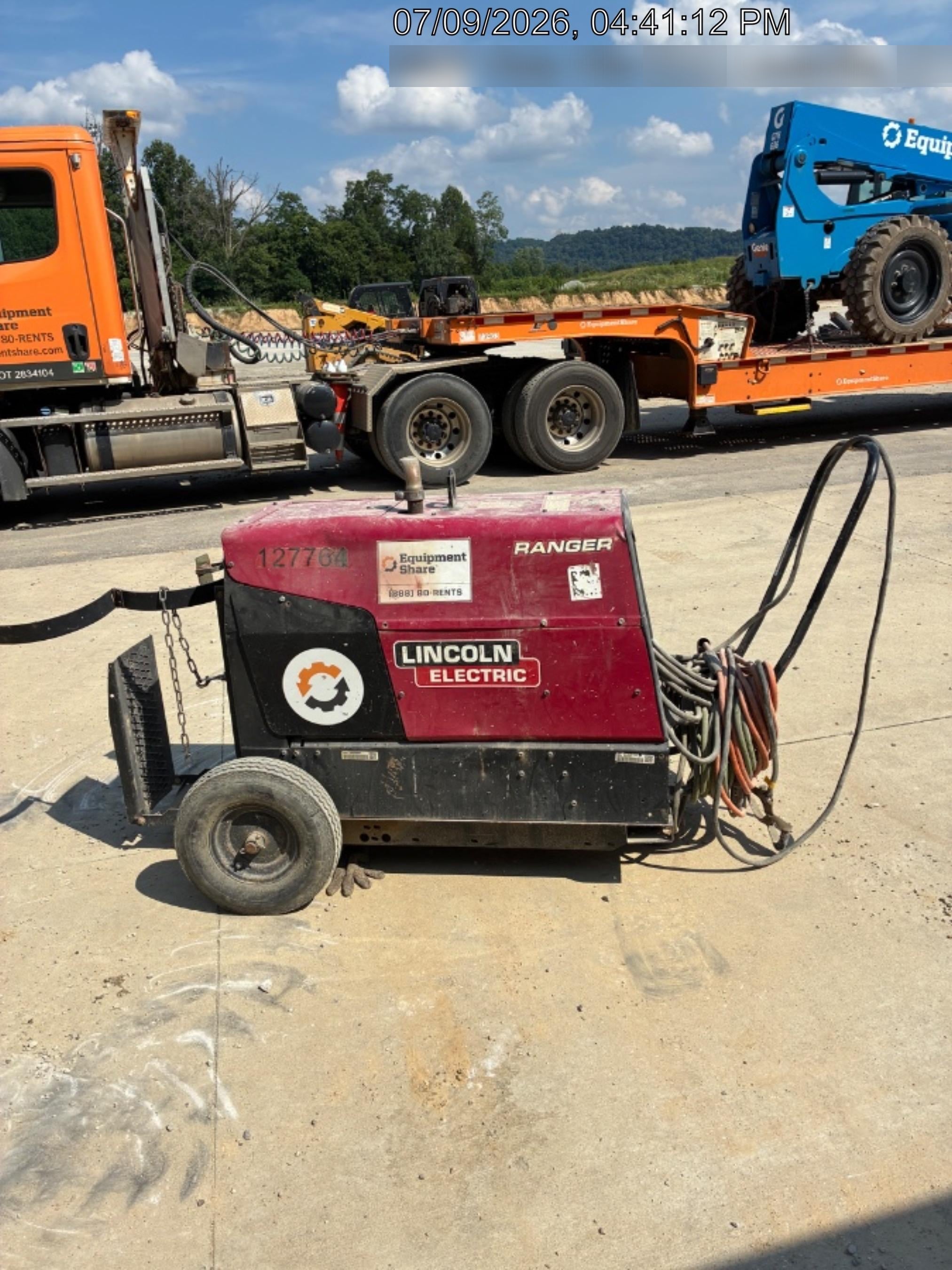 2021 Lincoln Electric Ranger 305 LPG K3430-1, Ranger 305 LPG, Undercarriage, Tank Holder & Strap, 10kw AC Gen, 25hp Kohler LPG Eng