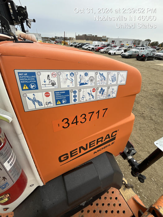 2023 Generac MLT2 Diesel, Flex Switch 120V Input, Powerzone Controller, (4) 320W LED Lights, 4kW Generator, 39.9 Gal Fuel Tank, 2" Ball, T3