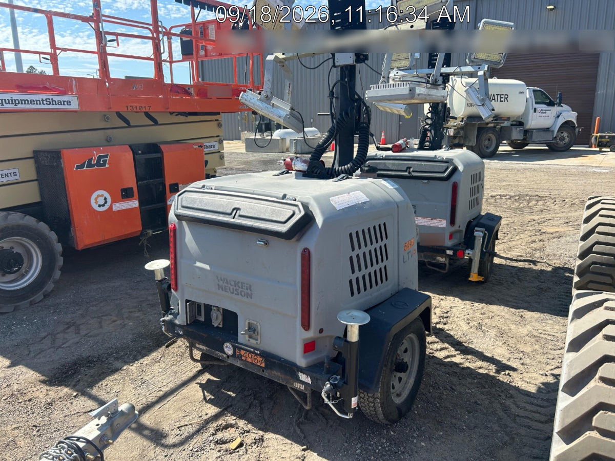 2019 Wacker Neuson LTV6K-LED Standard LED Towable Light Tower w/None