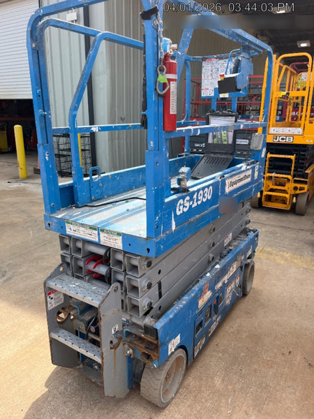 2020 Genie GS-1930 Fixed rails with chain entry gate - Pre A92.20