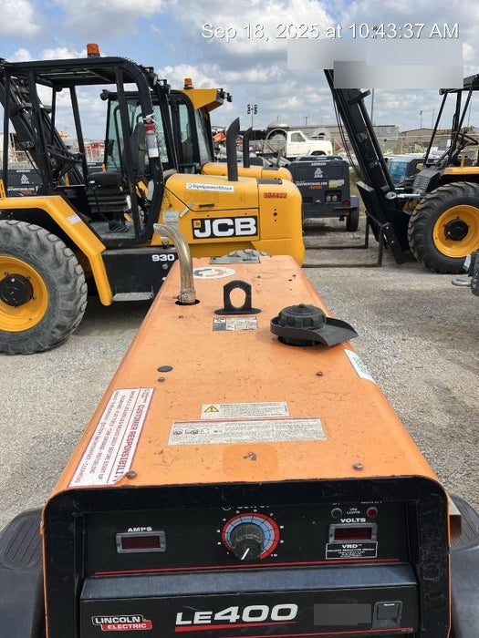 2022 Lincoln Electric LE400 Kubota V1505, Trlr, Cable Rack, Light Kit, ES Decals, T3