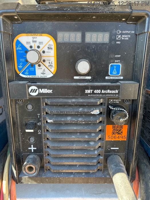 2025 MILLER ELECTRIC XMT 400