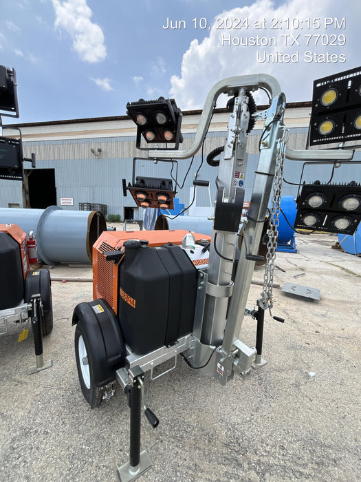 2024 Wanco WLTT-4MM4K Diesel, Deep Sea Controller, Shore Power Plug, Auto Start, (4) 350W LED Floodlights, 4kW Generator, 60 Gal Fuel Tank, 2" Ball, T3