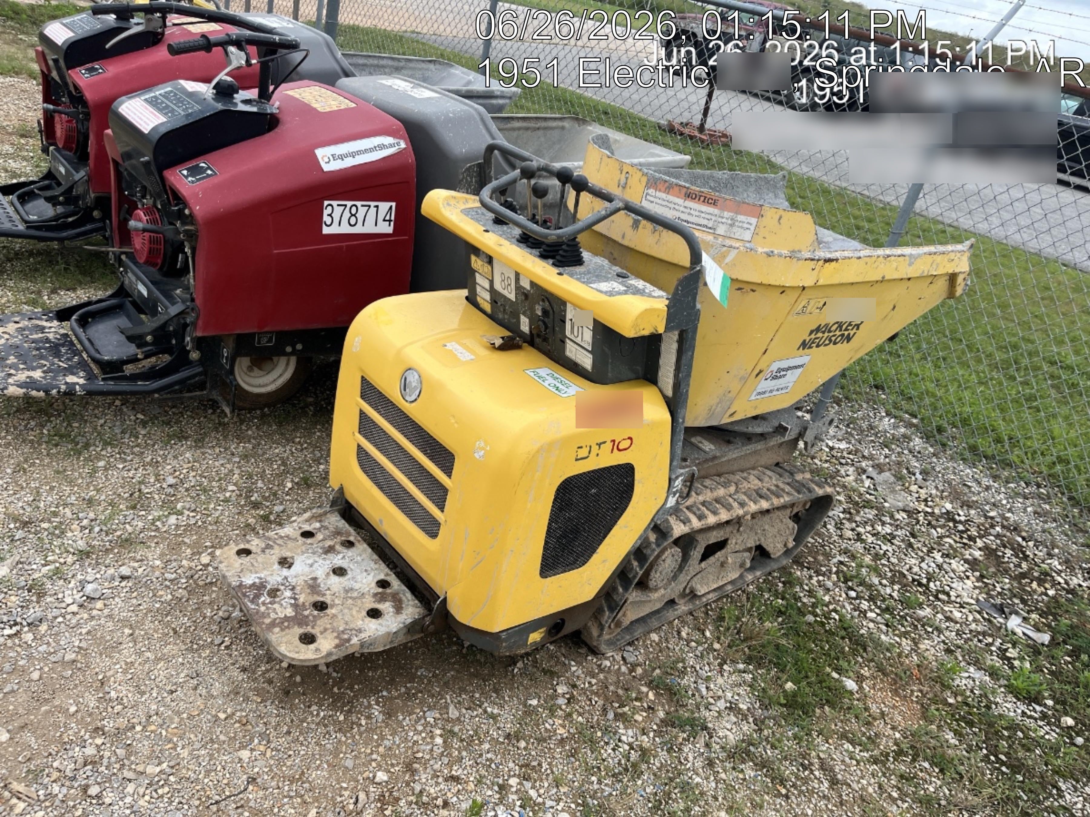 2019 WACKER NEUSON DT10