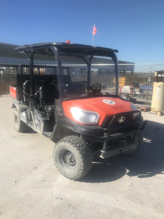 2021 Kubota RTV-X1140W-H Plastic Canopy, Windshield Acrylic Clear, LED Strobe Light, Wire Harness Kit, Back up Alarm