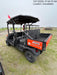 2022 Kubota RTV-X1140W-H Plastic Canopy, Windshield Acrylic Clear, LED Strobe Light, Wire Harness Kit, Back up Alarm