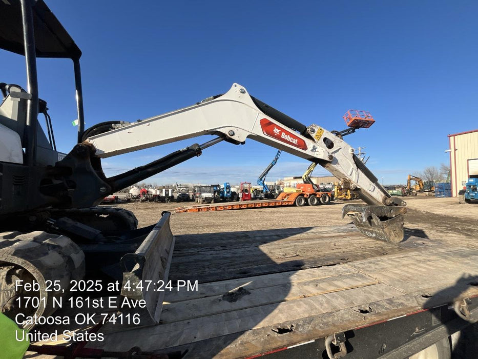 2022 Bobcat E50 Canopy, Rubber Tracks, Manual QC, Hydraulic Thumb