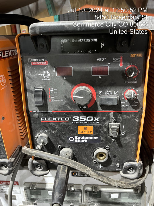 2023 LINCOLN ELECTRIC FLEXTEC 350X