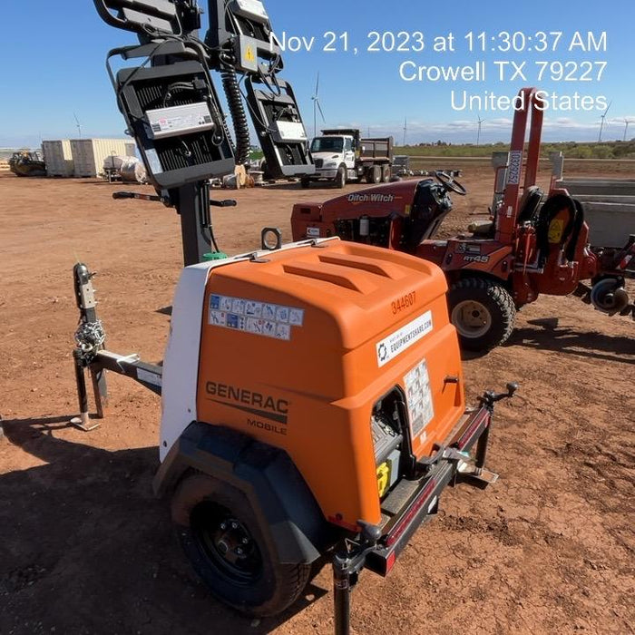 2023 Generac MLT2 Diesel, Flex Switch 120V Input, Powerzone Controller, (4) 320W LED Lights, 4kW Generator, 39.9 Gal Fuel Tank, 2" Ball, T3