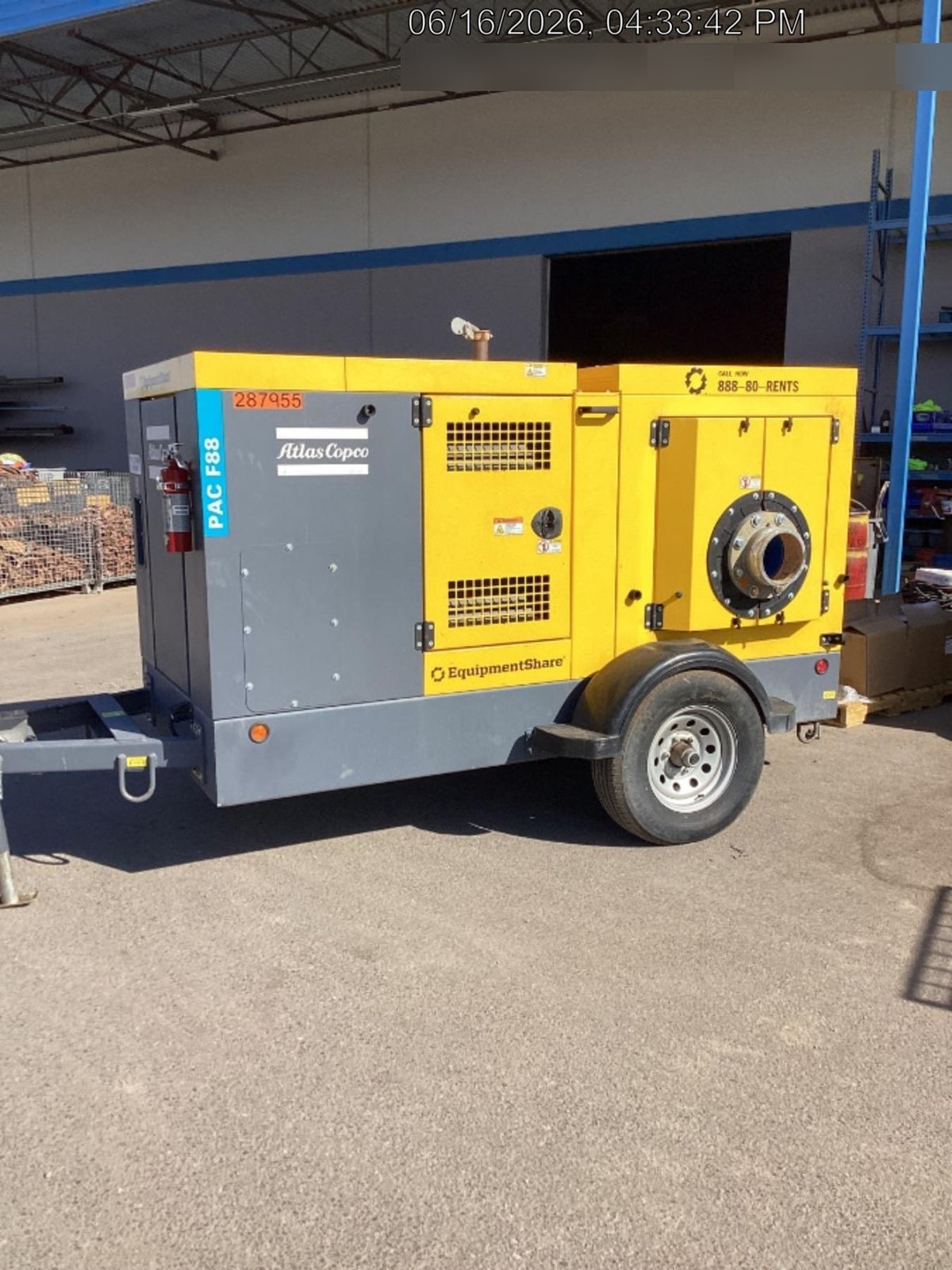 2022 ATLAS COPCO PAC F88 PD-S