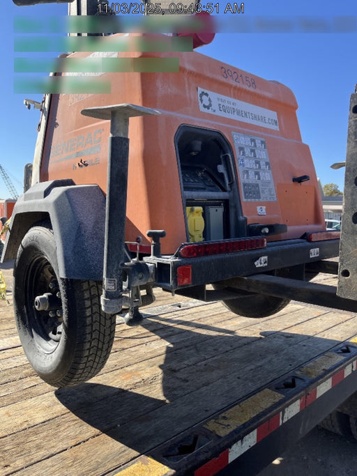 2024 Generac MLT2 Diesel, Flex Switch 120V Input, Powerzone Controller, 
(4) 320W LED Lights, 4kW Generator, 39.9 Gal Fuel Tank, 2" Ball, T3