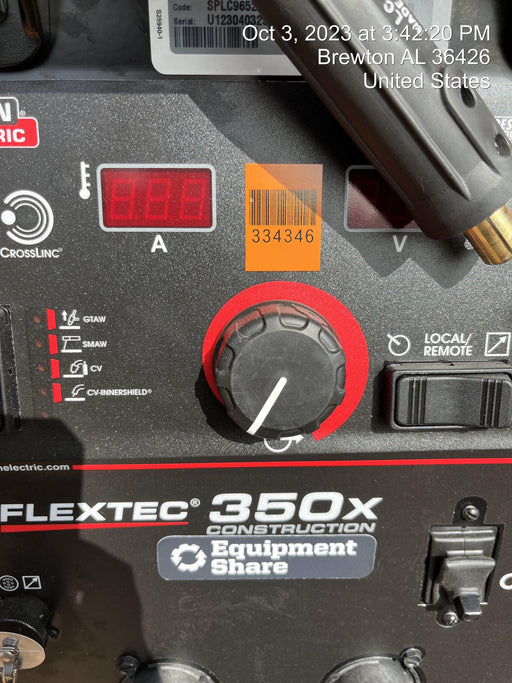 2023 LINCOLN ELECTRIC FLEXTEC 350X