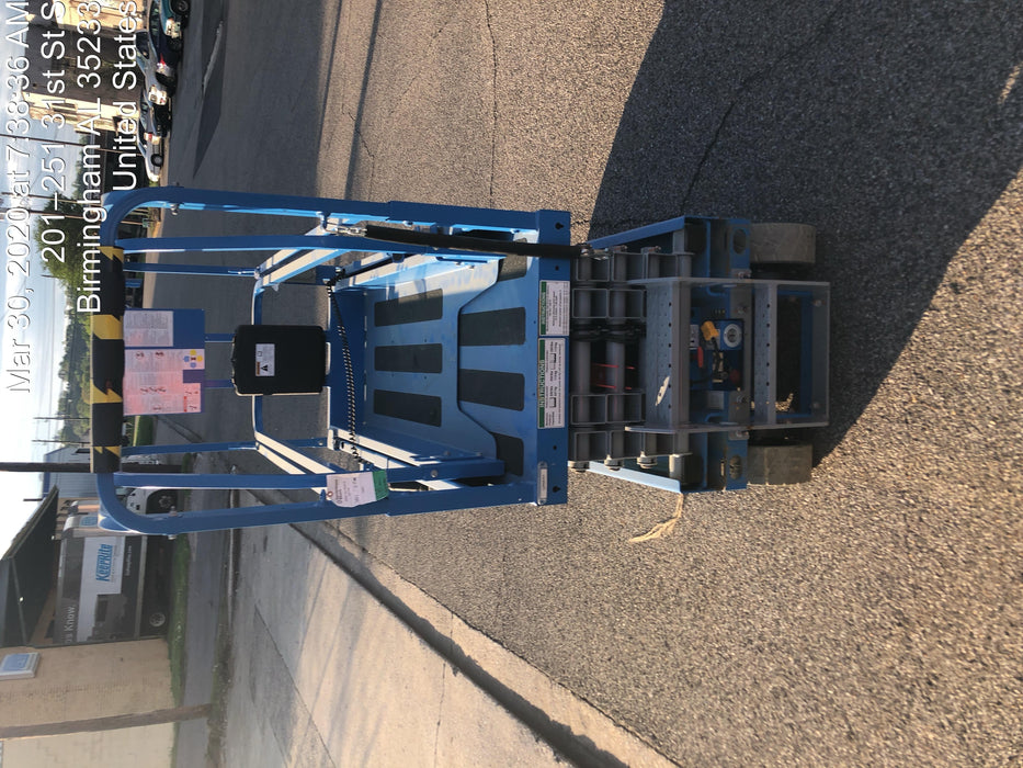 2019 Genie GS-1930 Fixed Rails with Chain Entry