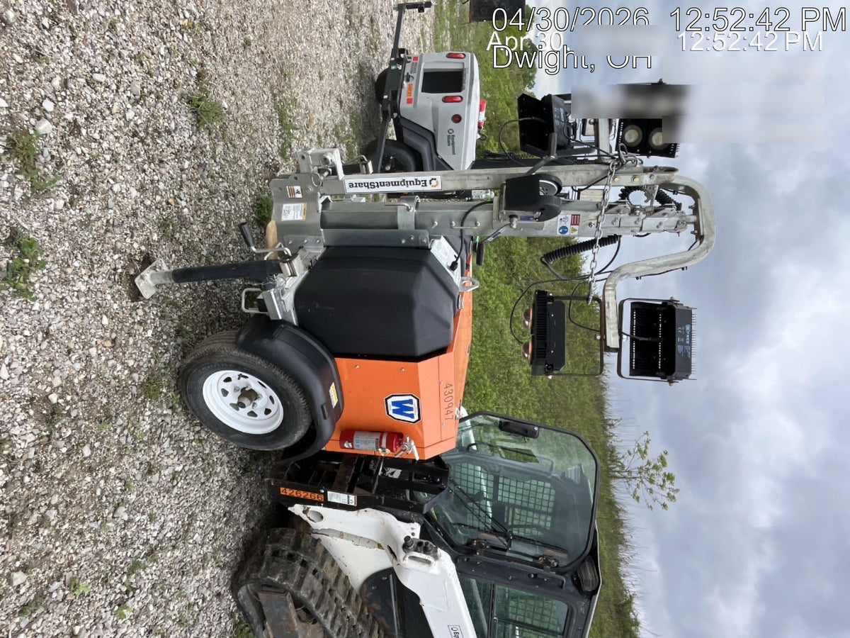 2024 Wanco WLTT-4MM4K Diesel, Deep Sea Controller, Shore Power Plug, Auto Start, (4) 350W LED Floodlights, 4kW Generator, 60 Gal Fuel Tank, 2" Ball, T3