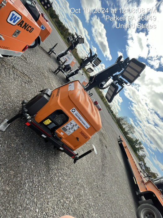 2023 Generac MLT2 Diesel, Flex Switch 120V Input, Powerzone Controller, (4) 320W LED Lights, 4kW Generator, 39.9 Gal Fuel Tank, 2" Ball, T3