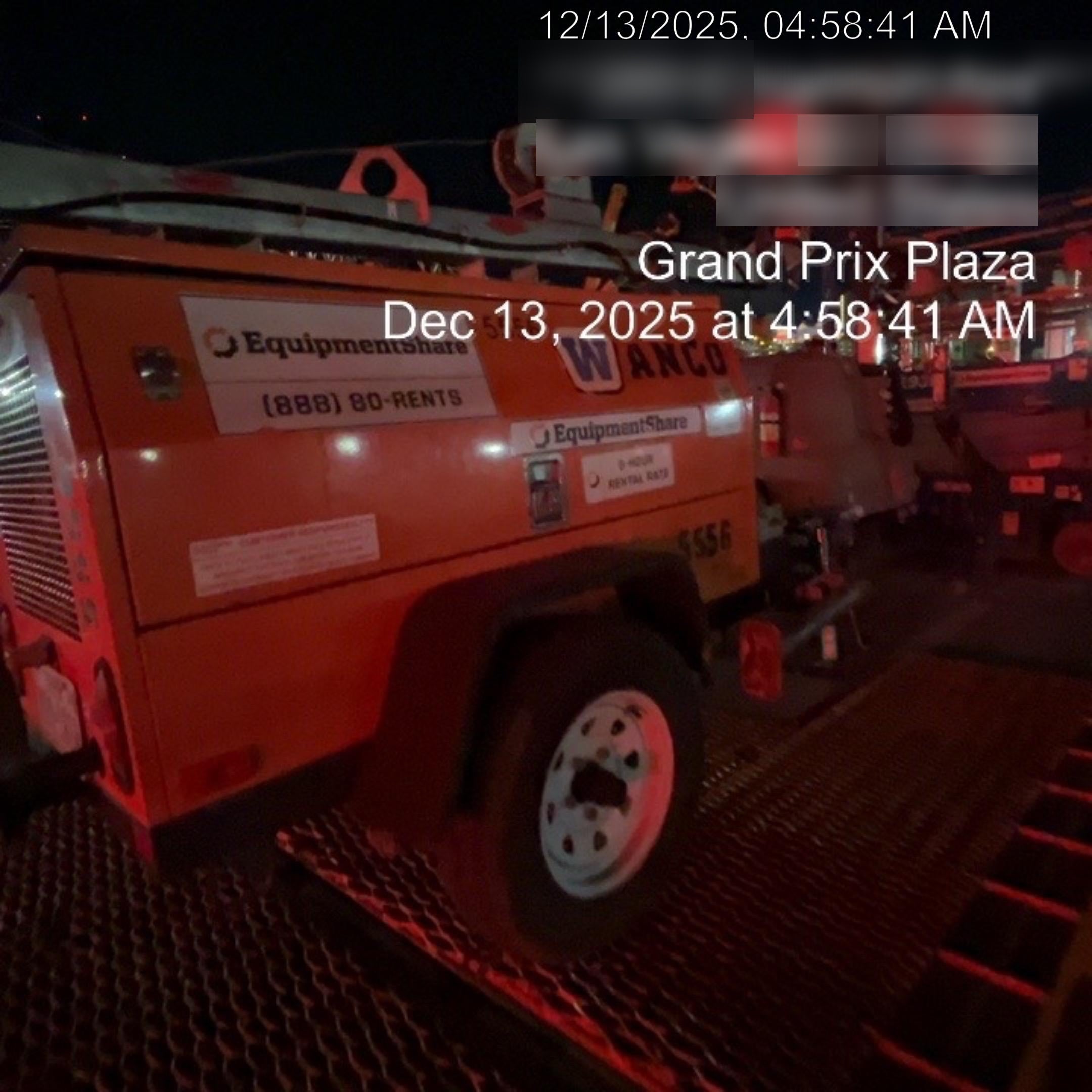 Wanco WLT-4M WANCO WLT-4M 6 kW Towable Light Generator