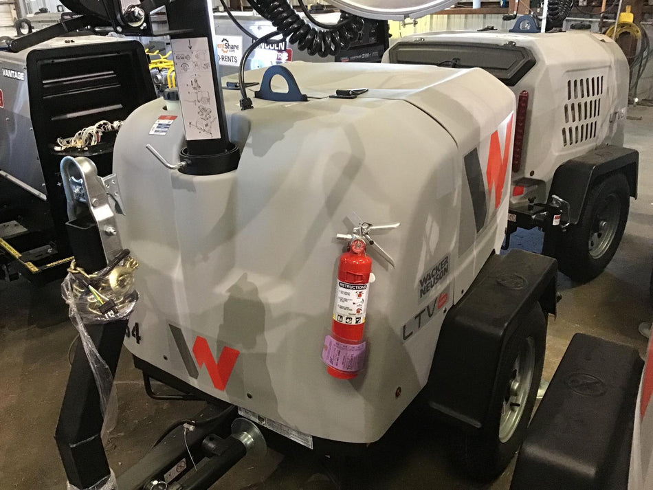 2018 Wacker Neuson LTV6K-MH Wacker Neuson LTV6K Mobile Light Tower w/Fuel Level Sensor Installed, Trailer VIN 5XFLV0416JM004545