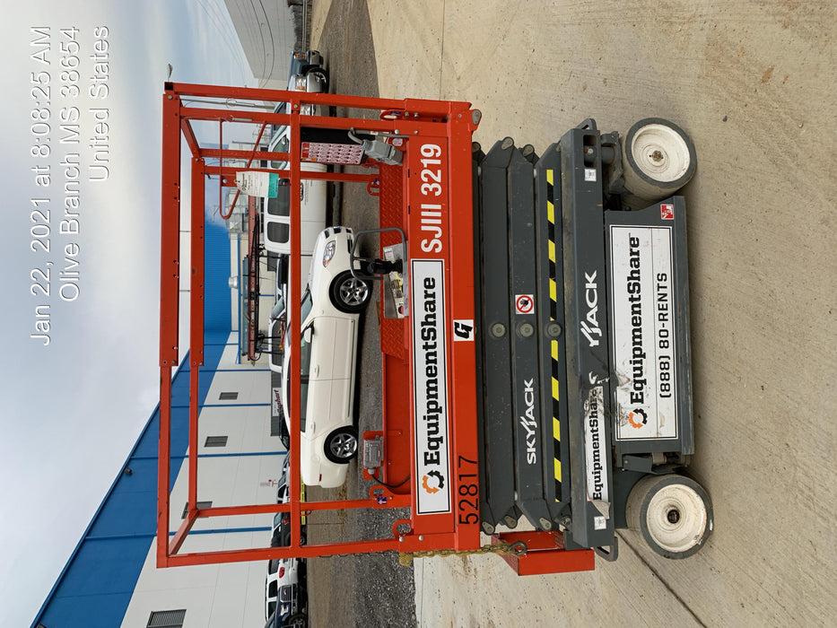 2019 Skyjack SJIII-3219 Standard Options, Trojan Batteries