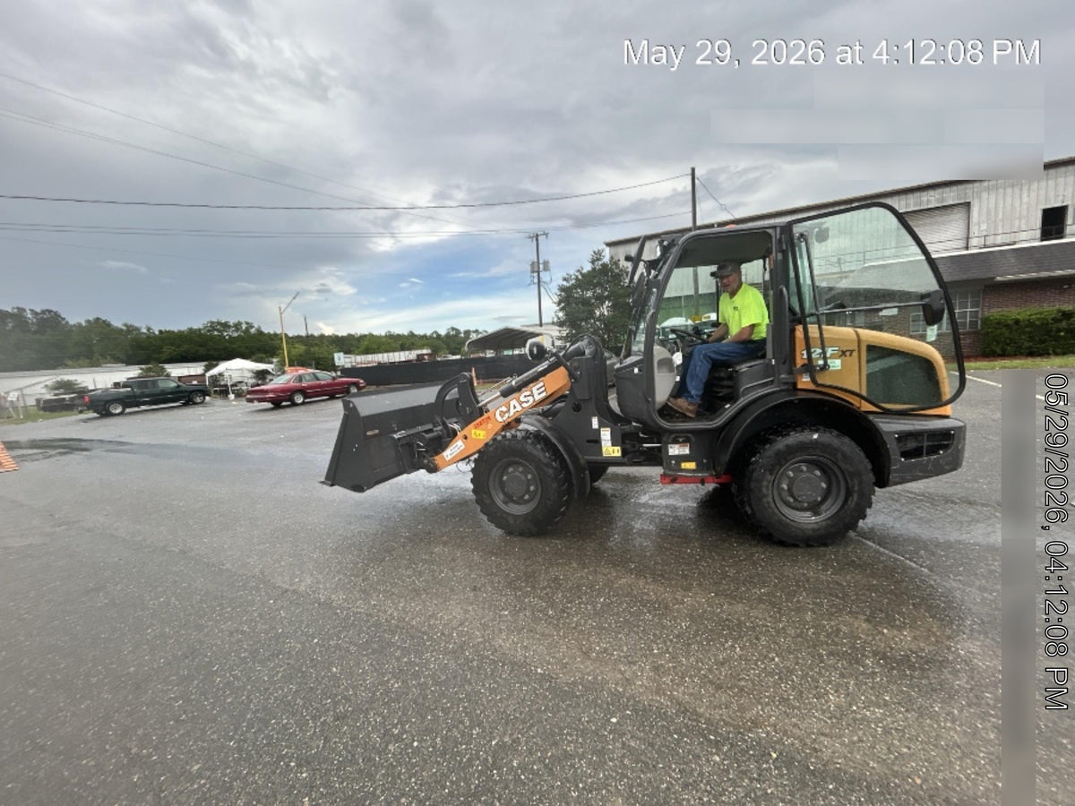 2023 Case 121F Cab, Tool carrier boom, Std speed, Professional package, Limited slip Diff, AC w/heater, Radio w/speakers, Air seat, 335/80 R18 SPT9 L2 Dunlap tires, Creep speed, Hyd SSL Std hyd aux compactible coupler, Auto ride control, Joystick, Transport protection, Std weather package, LED 2 front and rear lights