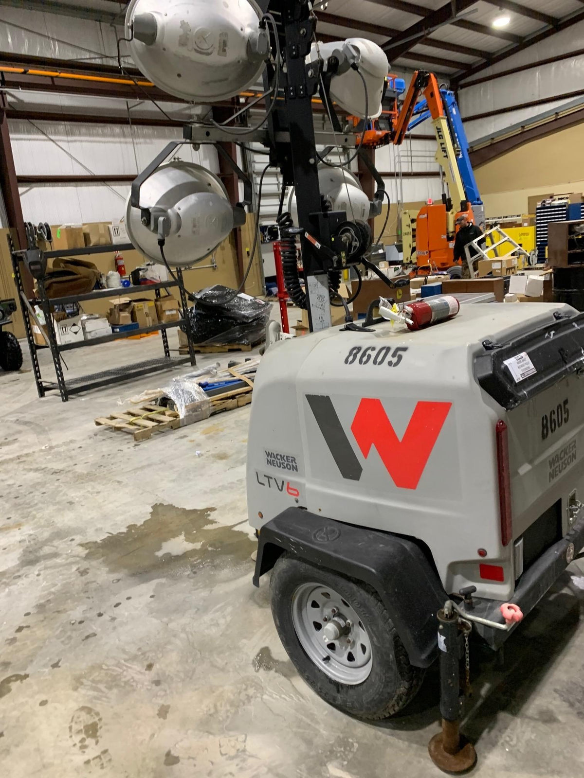 2018 Wacker Neuson LTV6L-MH Wacker Neuson LTV6L Towable Light Tower
