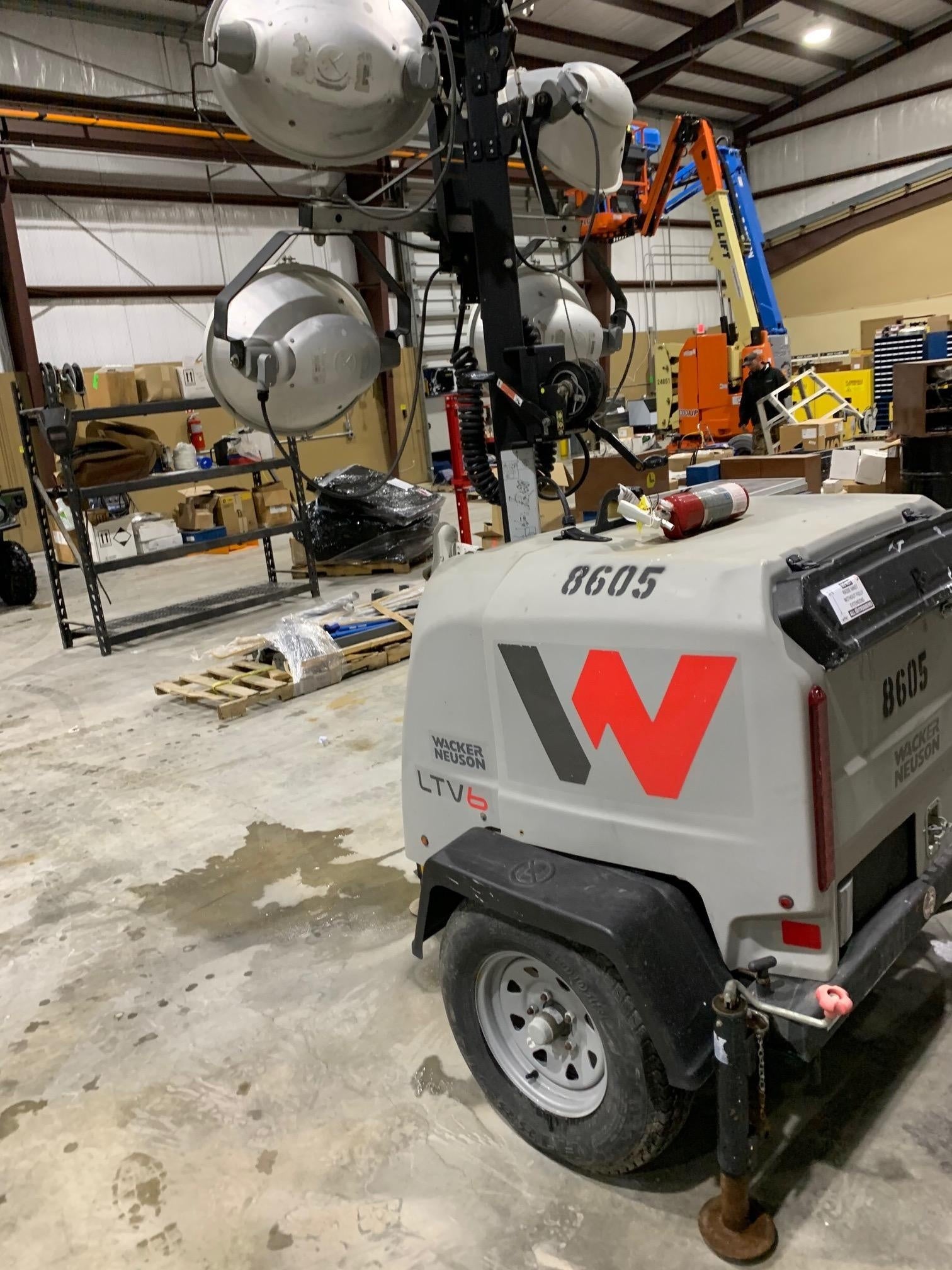 2018 Wacker Neuson LTV6L-MH Wacker Neuson LTV6L Towable Light Tower