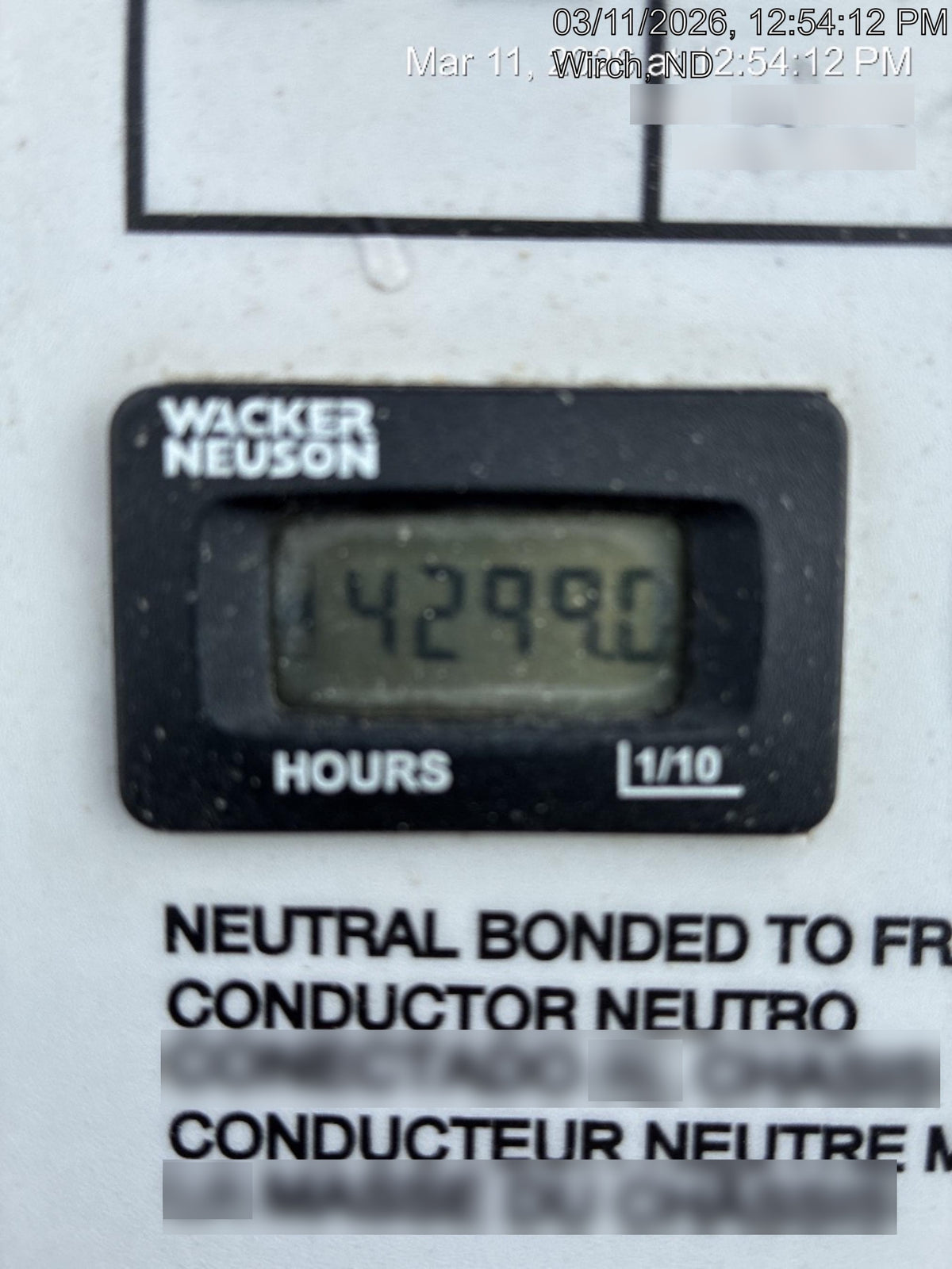 2019 WACKER NEUSON LTV6K-MH