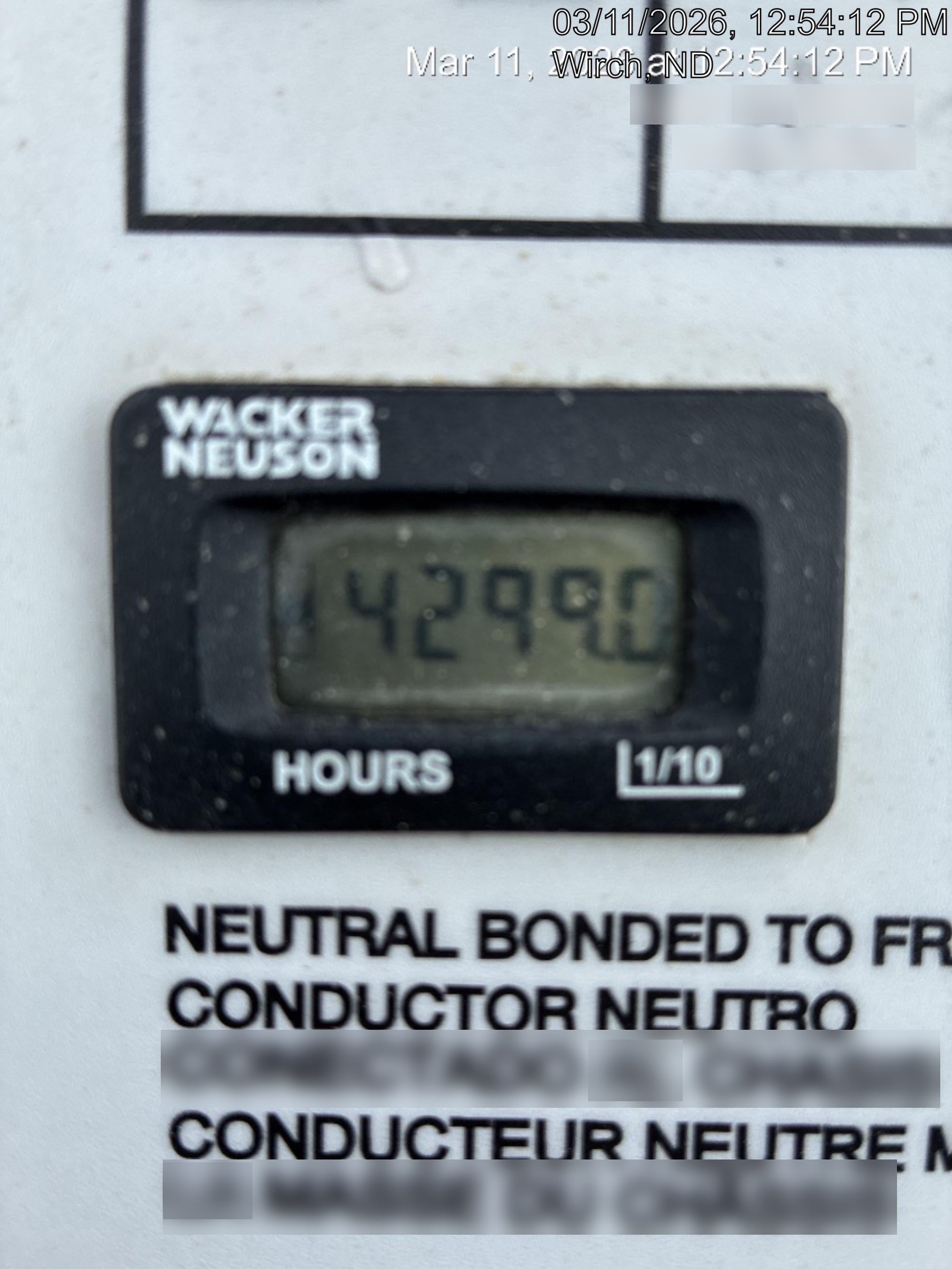2019 WACKER NEUSON LTV6K-MH