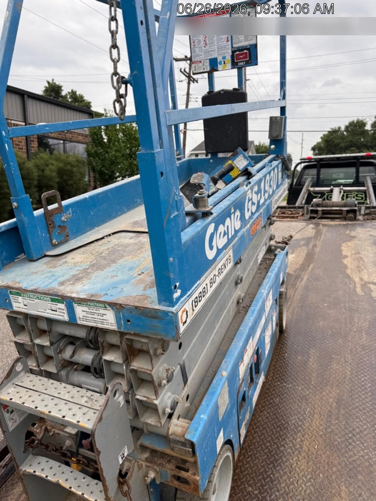 2016 Genie GS-1930 Standard Rental Specs