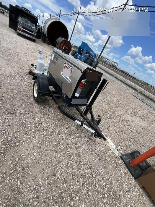 2019 Lincoln Electric Vantage 322 Lincoln Vantage 322 Welder w/Trailer, Light Kit, Cable Rack