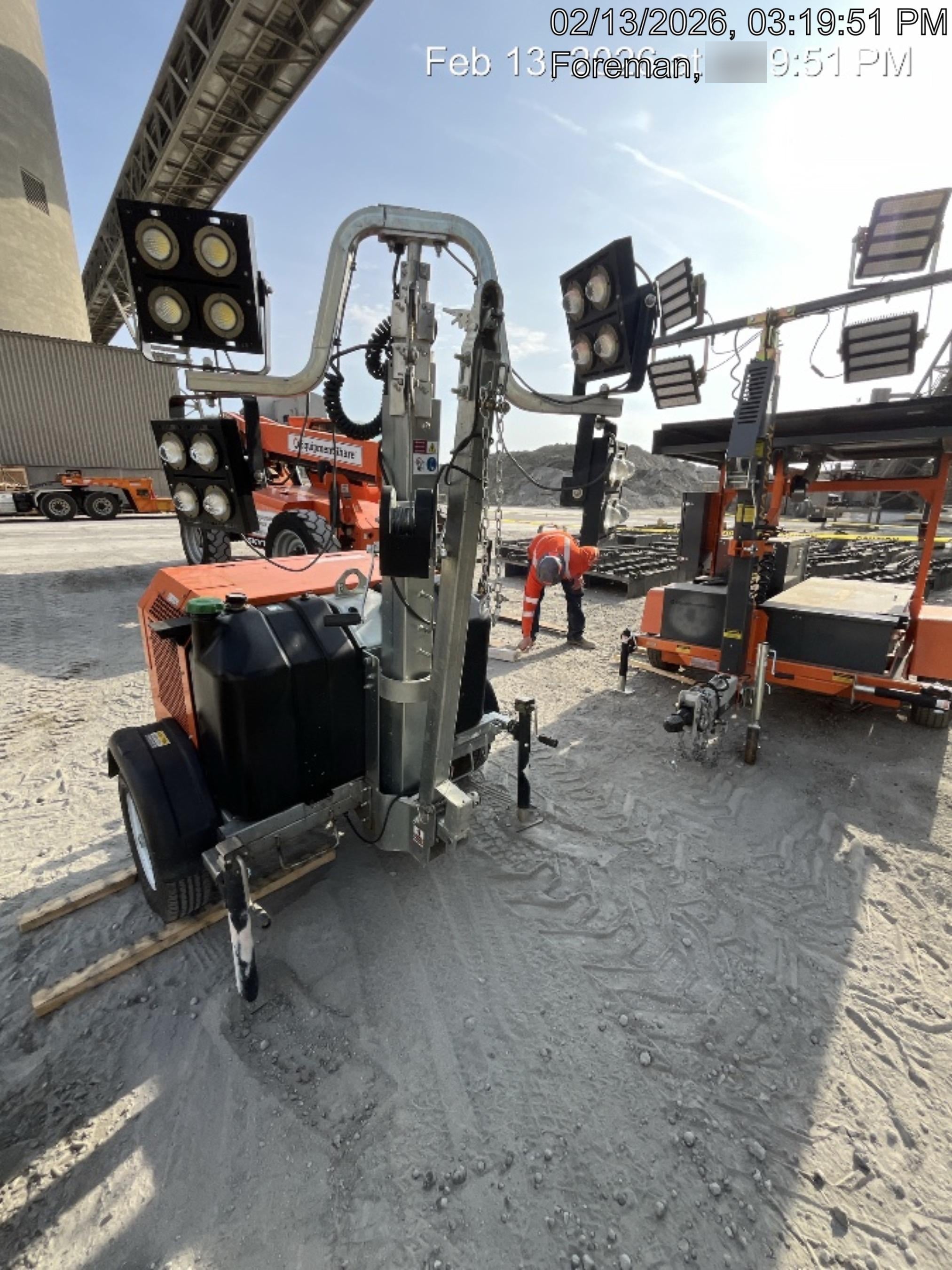 2024 Wanco WLTT-4MM4K Diesel, Deep Sea Controller, Shore Power Plug, Auto Start, (4) 350W LED Floodlights, 4kW Generator, 60 Gal Fuel Tank, 2" Ball, T3