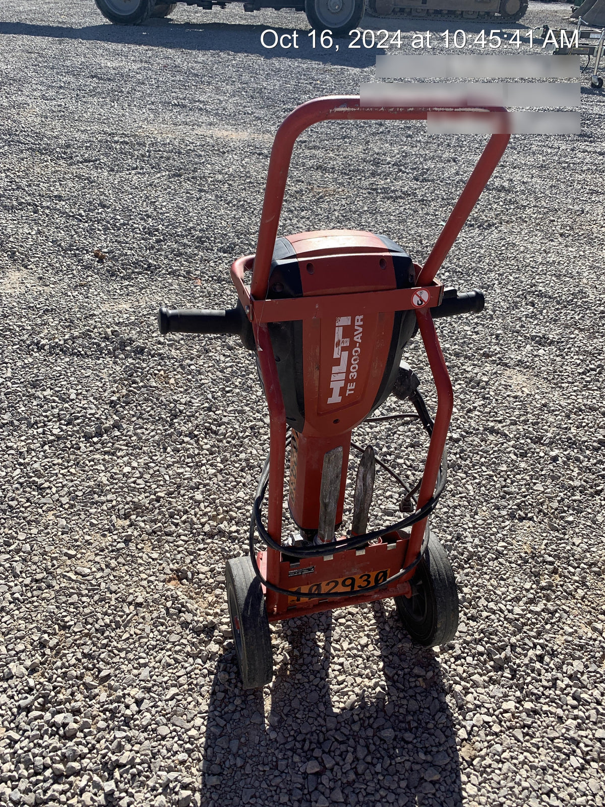 2020 HILTI TE 3000-AVR