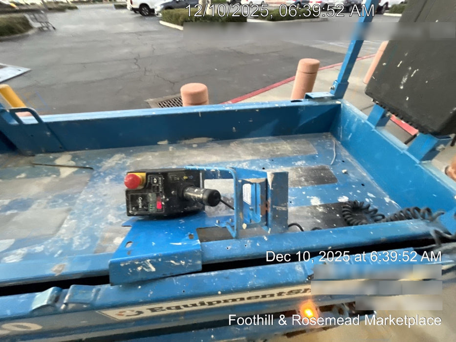 2020 Genie GS-1930 Solid Non Marking Tires, Beacon, Folding rails with half height swing gate, 800W Inverter